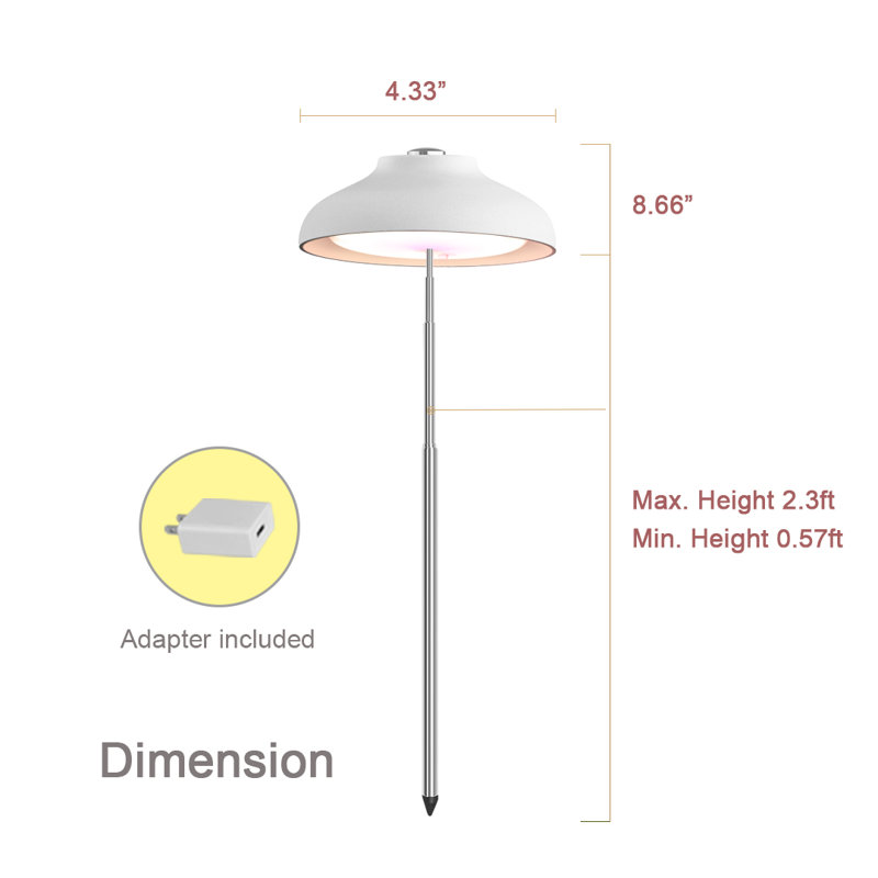 GrowLED LED Umbrella Plant Grow Light & Reviews Wayfair